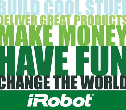 irobot our mission sticker