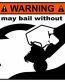 Rhino Funny Warning Sticker 5