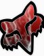 F Head LIGHTNING Red