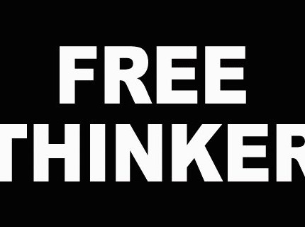 free thinker choose your color die cut design
