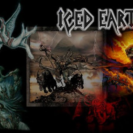 Iced Earth Color Band Sticker