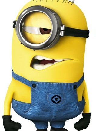 Minion Character Sticker E