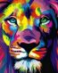 psychedelic animals car window or wall decal 3