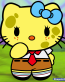 spongebob kitty stickty