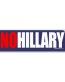 hillary bold anti hillary bumper sticker