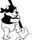 Diecut Pooh Stickers 12