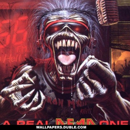 Iron Maiden 4 Color Band Sticker