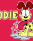 Odie Color Decal with Name Sticker