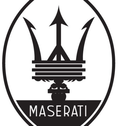 Maserati Diecut Vinyl Logo