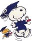 snoopy graduation sticker