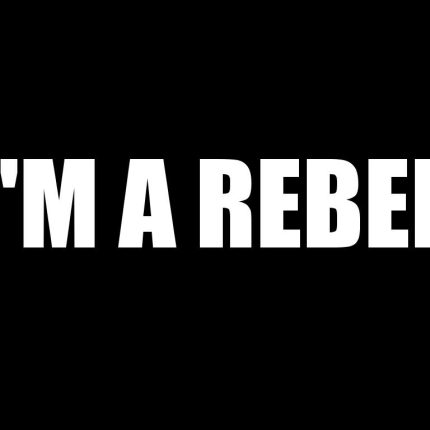 i am a rebel die cut decal