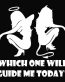 Naughty & Nice Die Cut Vinyl Decal Sticker