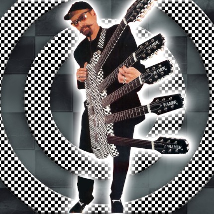Cheap Trick 2 Color Band Sticker