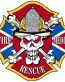 Fire Rescue Medic Confederate Sticker