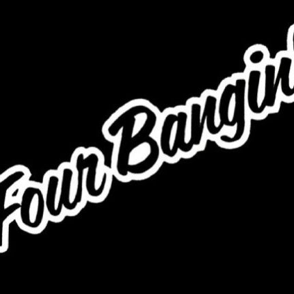 four bangin automotive decal