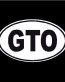 GTO Oval Decal