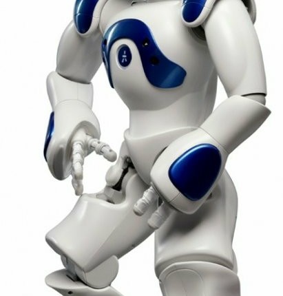 NAO V5 Robot Blue Sticker