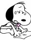 SNOOPY and Woodstock Peanuts Gang Sticker 06