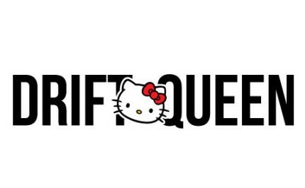 Drift Queen funny color auto sticker