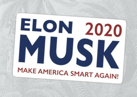 Elon Sticker Make America Smart Again Pro Sport Stickers