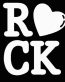 Love Rock Diecut Decal