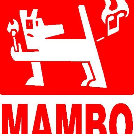 MAMBO Farting Dog Diecut Music Decal 2