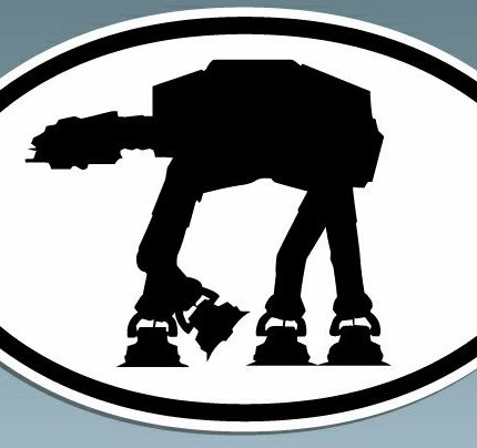 star wars oval decal