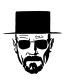 Breaking Bad Walter Heisenberg-celebrity-Car-window-decal