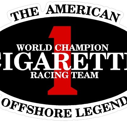 Cigarette Racing Decal Sticker 4