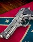 Confederate Flag and Gun