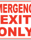 Exit Entrance Signs and Banners 39