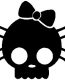 Girl Skull Sticker 4