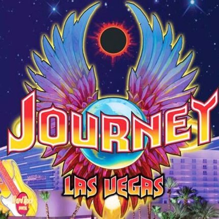 journey hard rock las vegas sticker