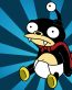 Nibbler Car Sticker Wall Decal 4