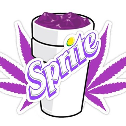 sprite dope codeine weed sticker