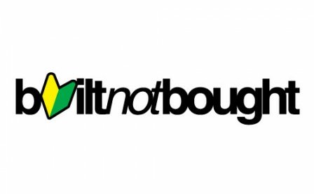 Built Not Bought Leaf funny color auto sticker