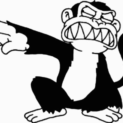 Family Guy Sticker Evil Monkey 2