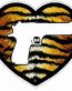 HAND GUN IN HEART FILLS skin tiger