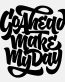 make my day die cut decal