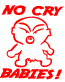 No Crybabies decal