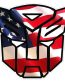 1 Flag Fill AUTOBOT Decal