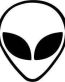alien head decal 88