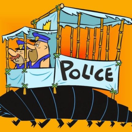 BEDROCK POLICE from THE FLINTSTONES