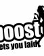 boost gets you laid Funny Guy Sticker