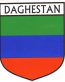 Daghestan Flag Crest Decal Sticker