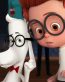 peabody and sherman color sticker