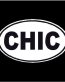 Chic Oval Decal