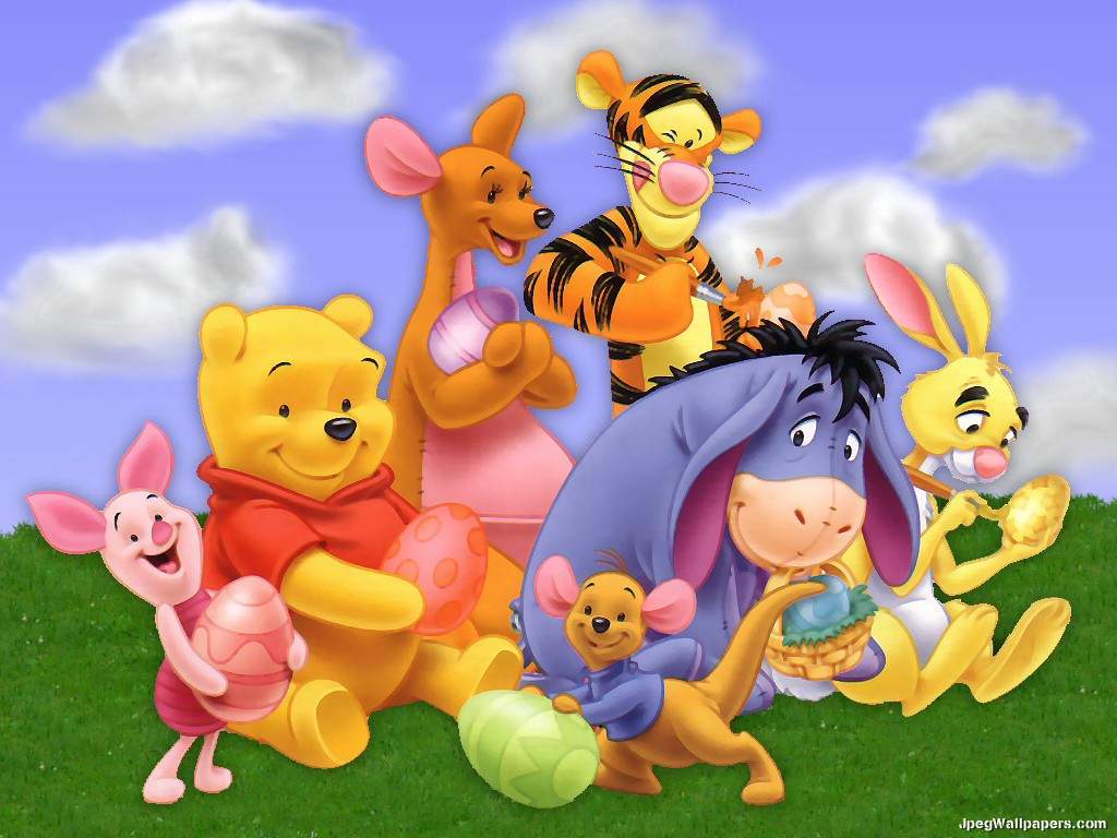 winnie the pooh easter wallpaper