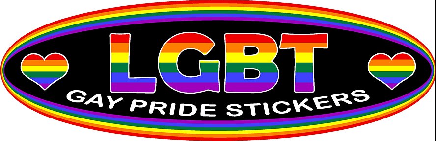 PrideOutlet > Stickers > PrideOutlet's LGBT Resist Gay Pride Awareness 4  Inch Bumper Sticker