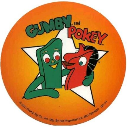 Pokey's Tackle Shop Pokey's Vintage Logo Sticker 9.5